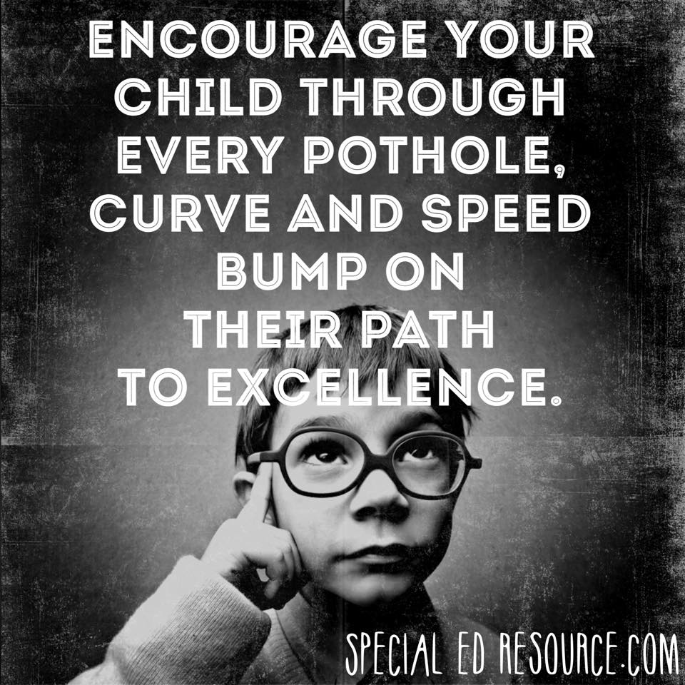 Encourage Your Child On Their Path To Excellence | Special Education Resource
