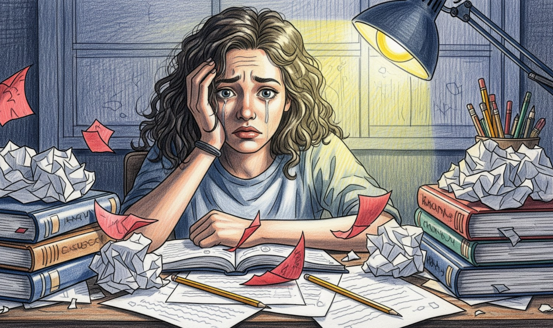 Parent and homeschool child working together with special education support