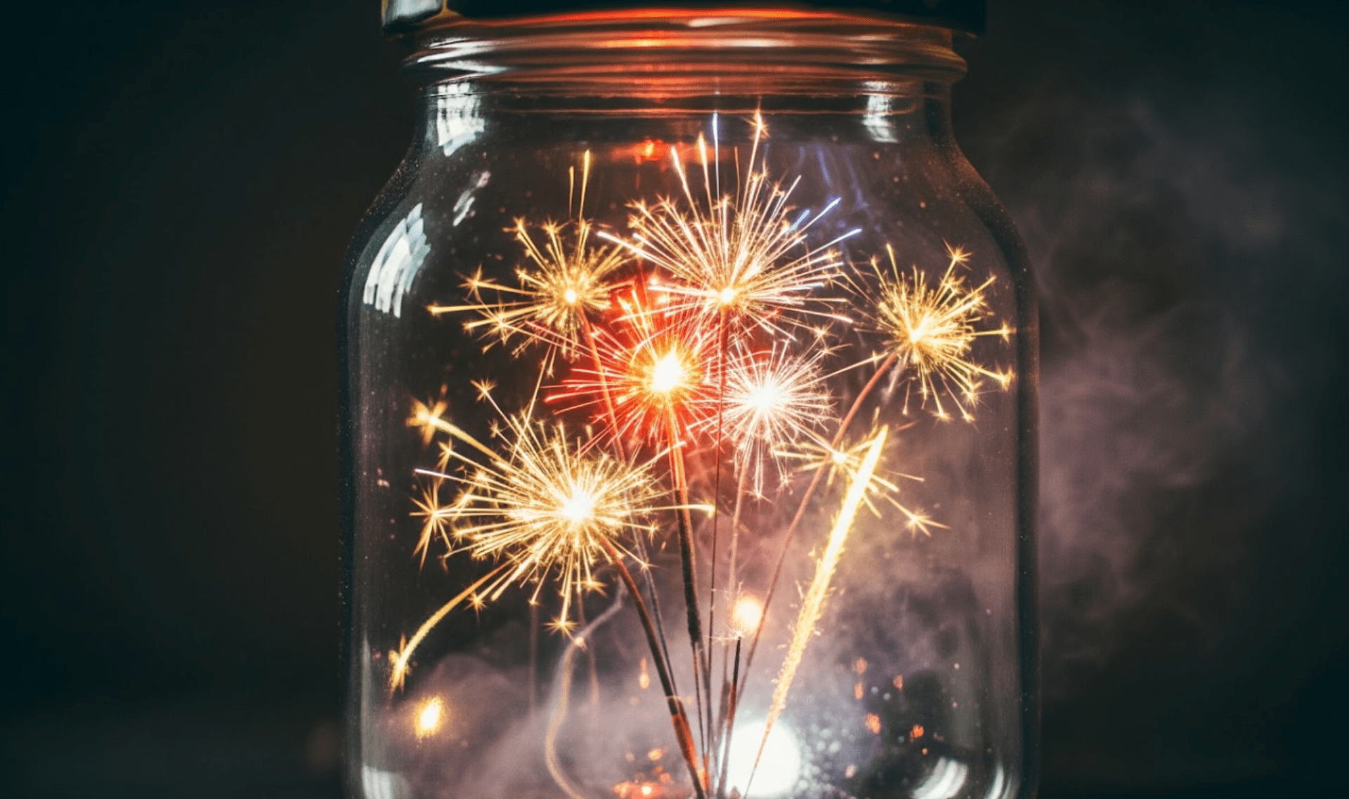 Child enjoying patriotic sensory activity with red, white, and blue materials
