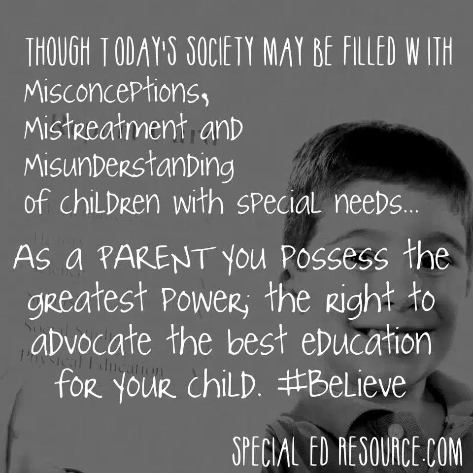 Advocate For Your Child | Special Education Resource