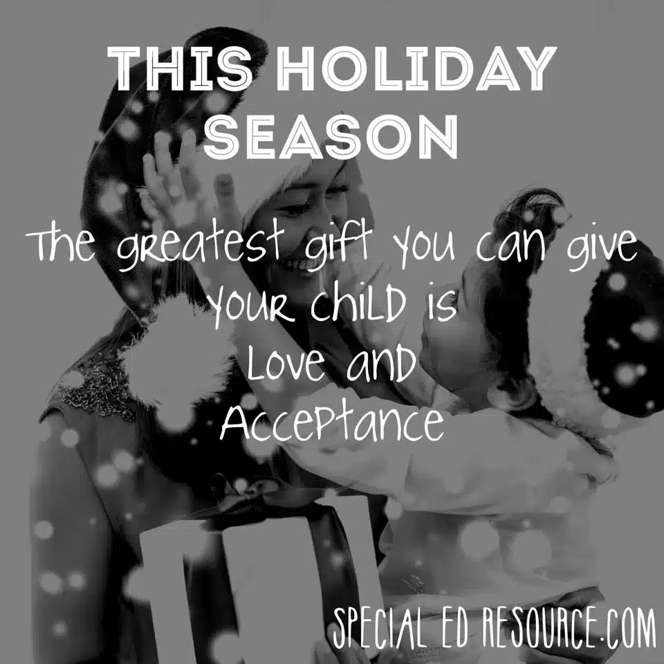 Love And Accept Your Child | Special Education Resource